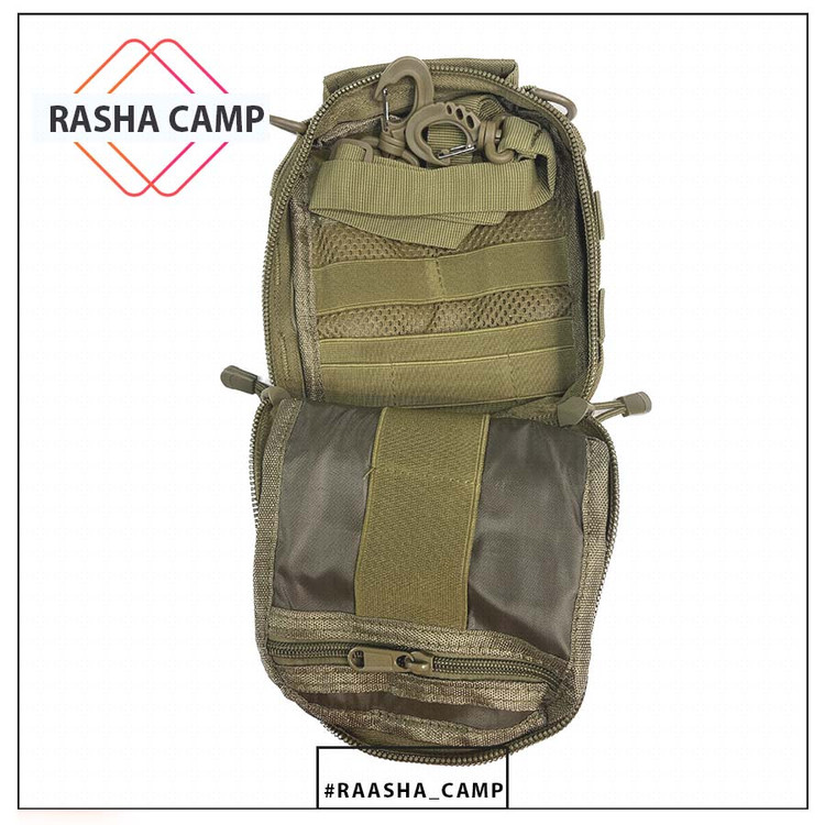 کیف دوشی کمری تاکتیکال مدل تکاور وارداتی